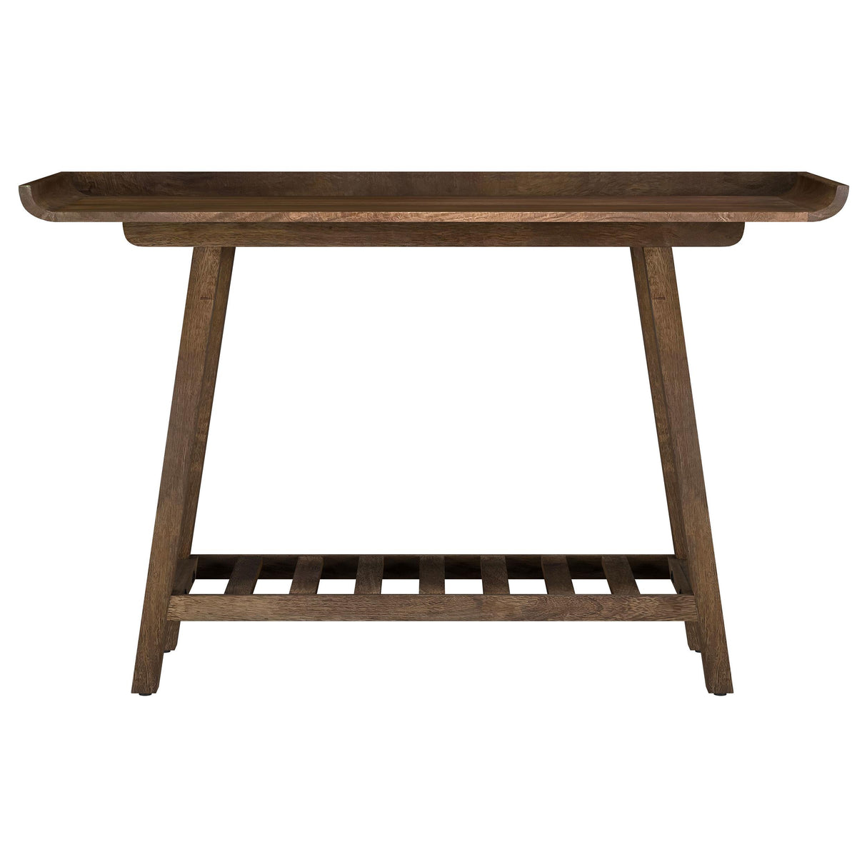 Coaster Furniture Ornelas 950415 46-inch Console Table with Slatted Shelf - Mango Brown IMAGE 9