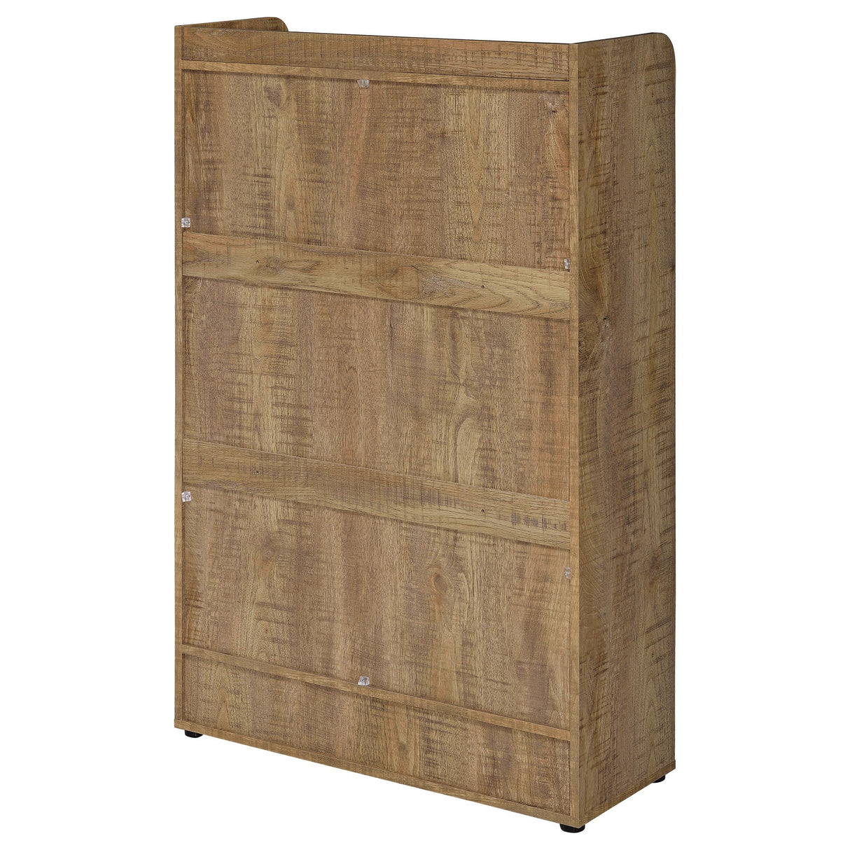 Coaster Furniture Denia 950425 3-tier Engineered Wood Shoe Cabinet - Mango IMAGE 3