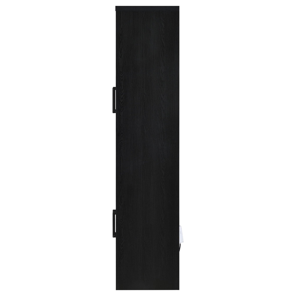 Coaster Furniture Riva 950432 4-door Tall Accent Display Cabinet LED Lighting - Black IMAGE 7