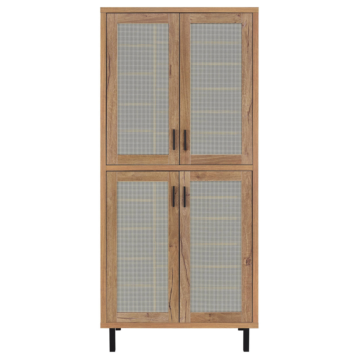 Coaster Furniture Teller 950440 80-inch 4-door Tall Shoe Storage Cabinet - Natural Oak IMAGE 11