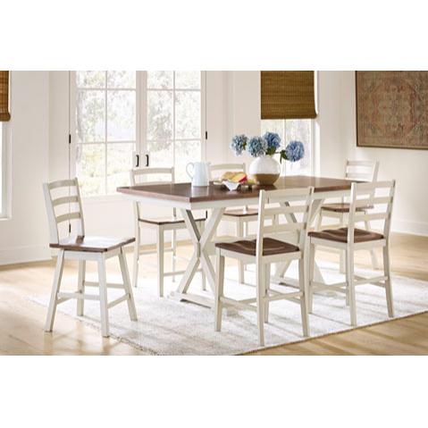 Signature Design by Ashley Brinfern PCD628-32 Counter Butterfly Extendable Table IMAGE 10