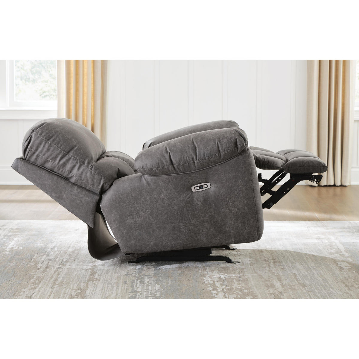 Signature Design by Ashley Bakerstein PC1250315 Power Recliner Sofa with Adjustable Headrest IMAGE 10