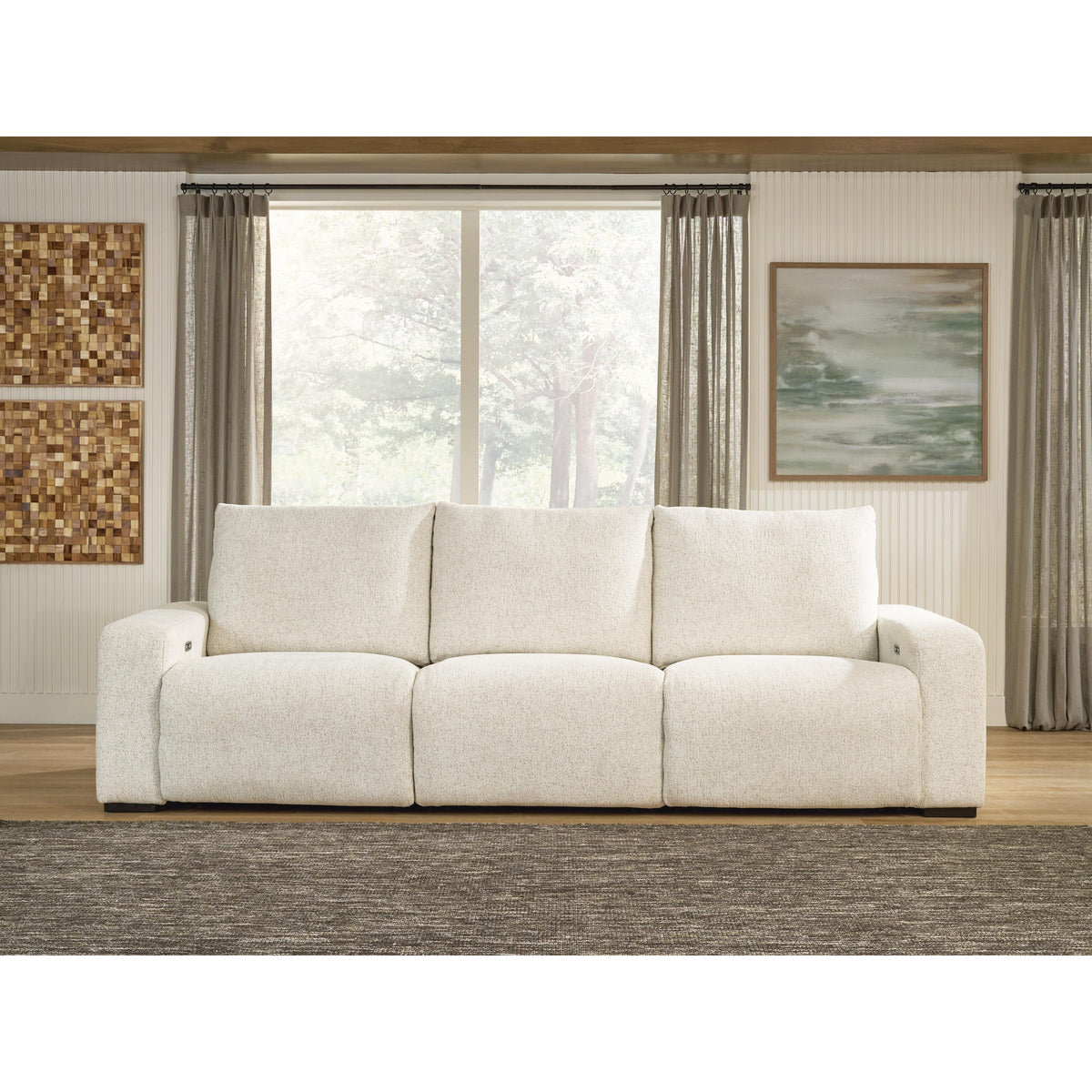 Signature Design by Ashley East Loft PC21607S2 3 pc Power Reclining Sectional IMAGE 2