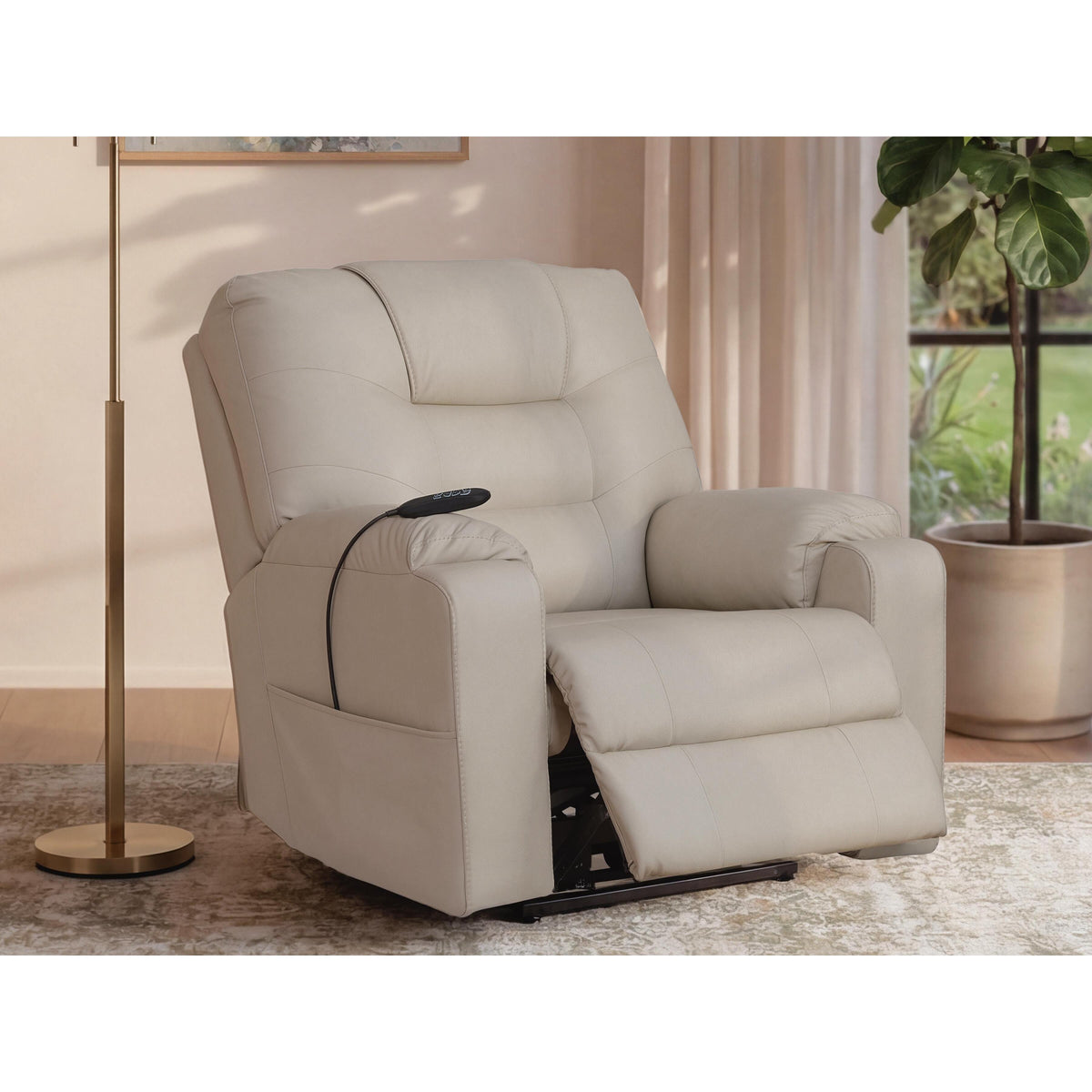 Signature Design by Ashley Belmone Pike PC2280612 Power Lift Recliner IMAGE 6