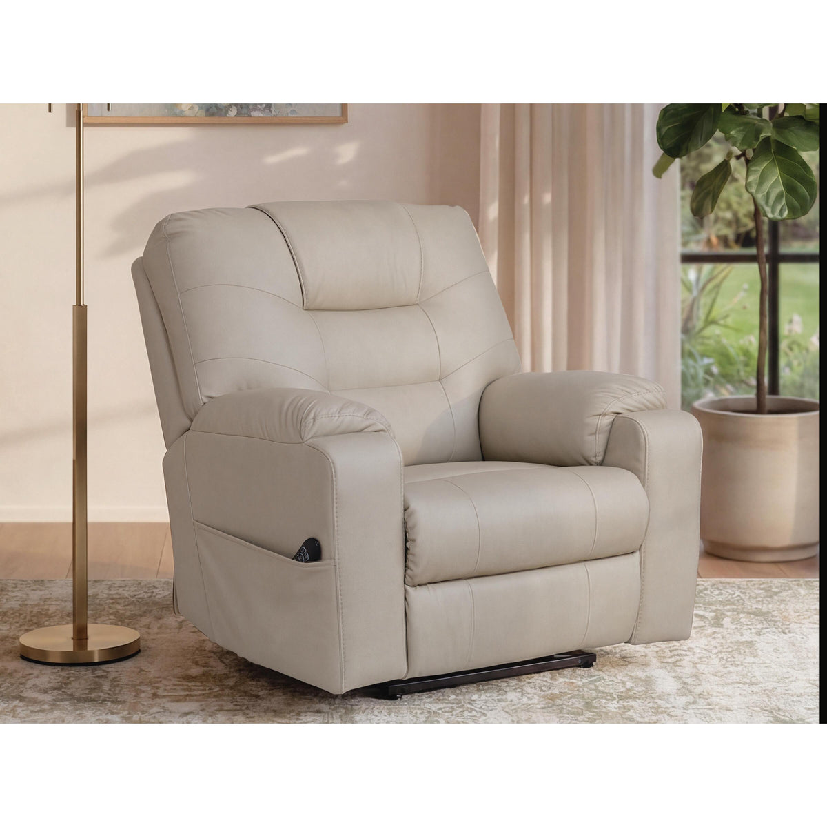 Signature Design by Ashley Belmone Pike PC2280612 Power Lift Recliner IMAGE 8