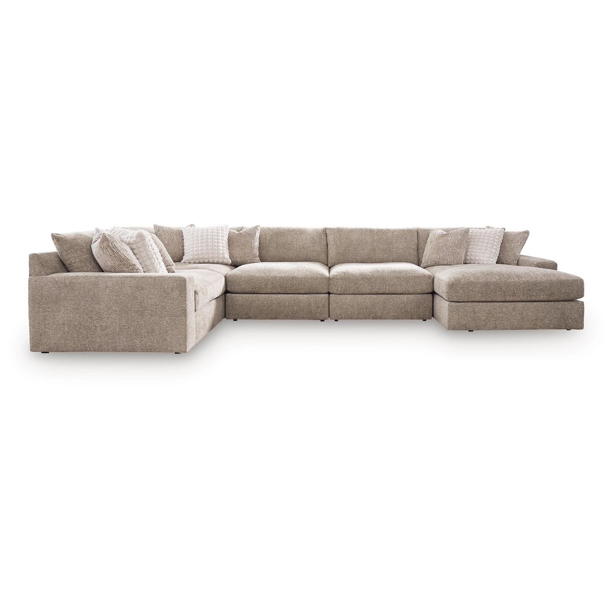 Signature Design by Ashley Nexora-Court PC68008S13 5 pc Sectional with Chaise IMAGE 1