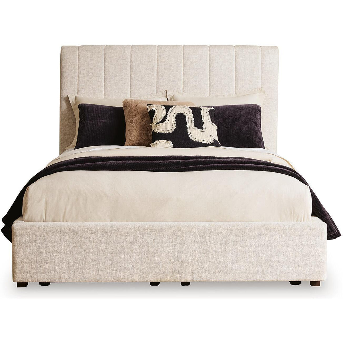 Signature Design by Ashley Brizmore PCB2611B4 Queen Upholstered Storage Bed IMAGE 3