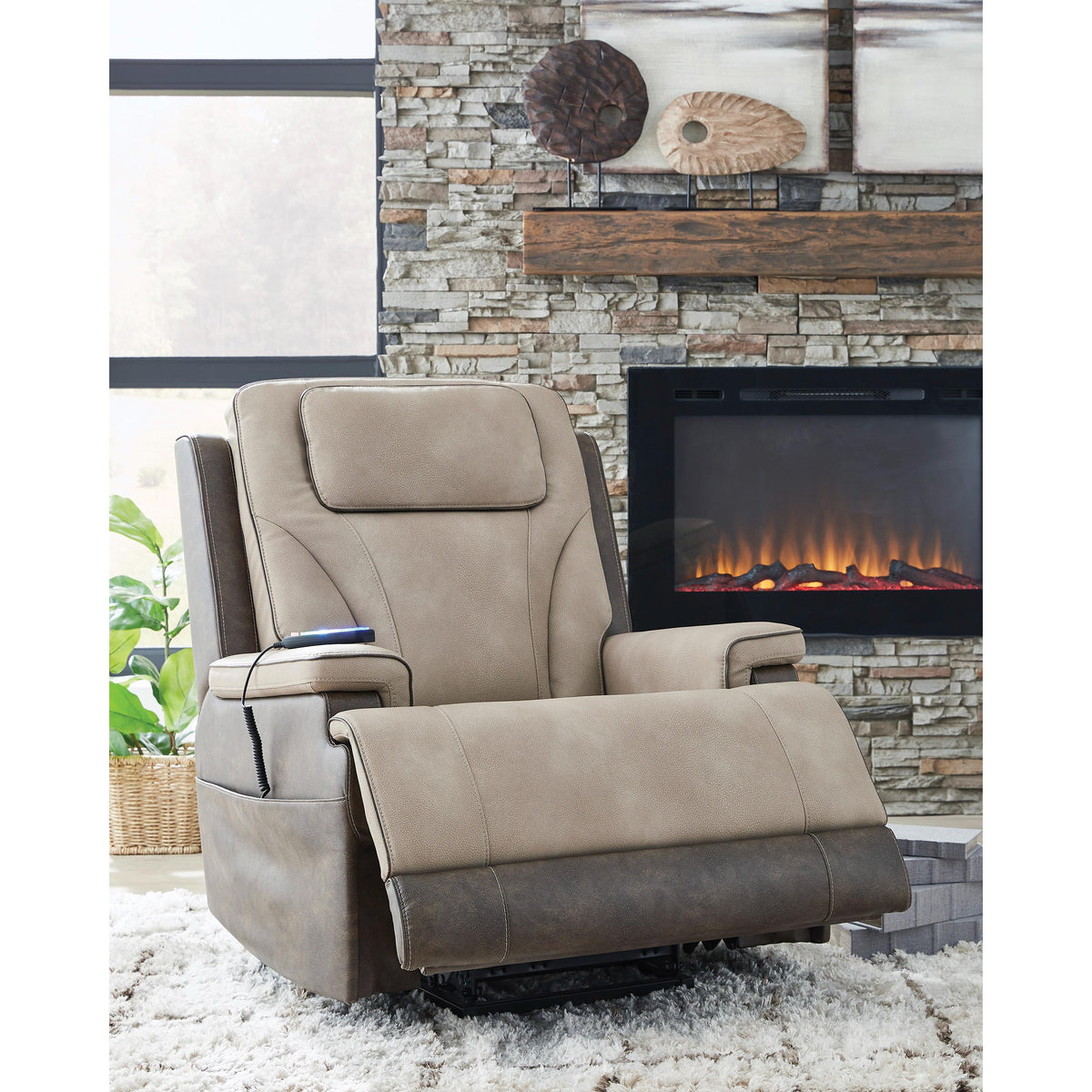 Signature Design by Ashley 4Z-Peaceful Pause PC1210312 Power Lift Recliner IMAGE 8