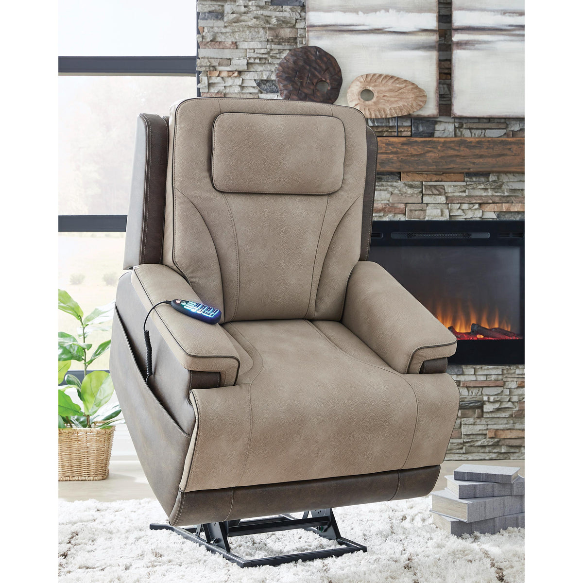 Signature Design by Ashley 4Z-Peaceful Pause PC1210312 Power Lift Recliner IMAGE 9