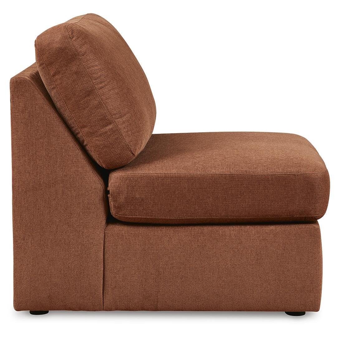Signature Design by Ashley® Modmax 92102U11 4 pc Sectional and Ottoman - Spice IMAGE 4