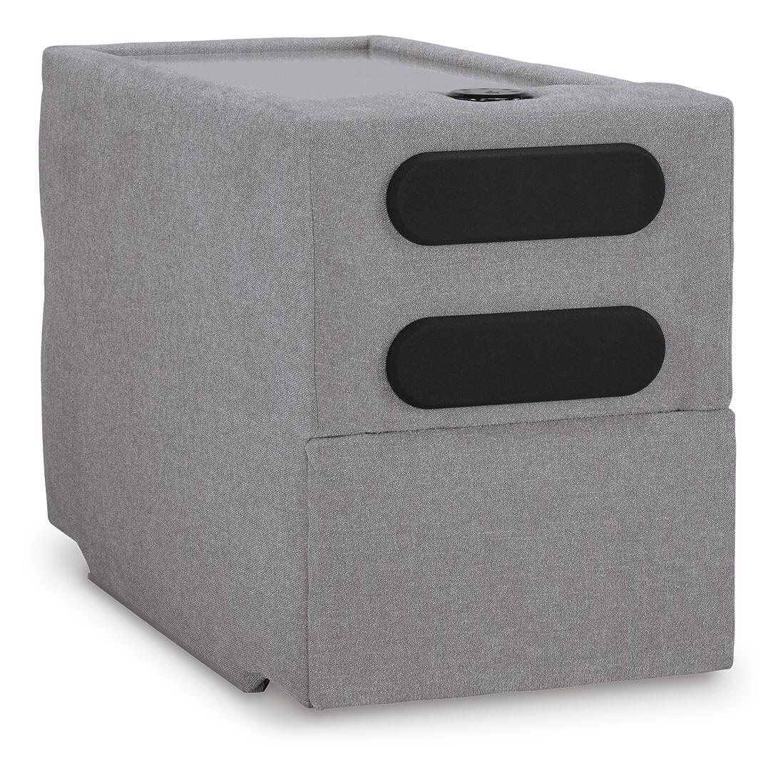 Signature Design by Ashley® Modmax 92104U11 4 pc Sectional and Ottoman - Granite IMAGE 9