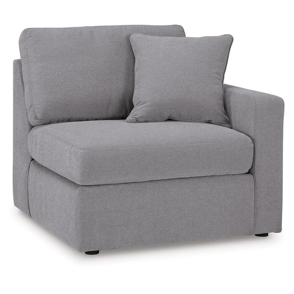 Signature Design by Ashley® Modmax 92104U19 5 pc Sectional and 3 Ottomans - Granite IMAGE 4