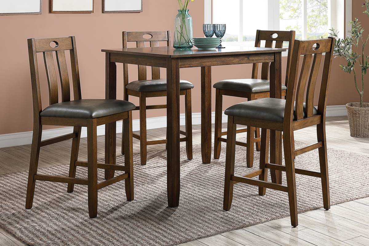 5-Pcs Counter Dining Set
