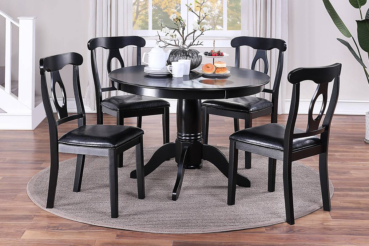 5-PC DINING SET--WHITE