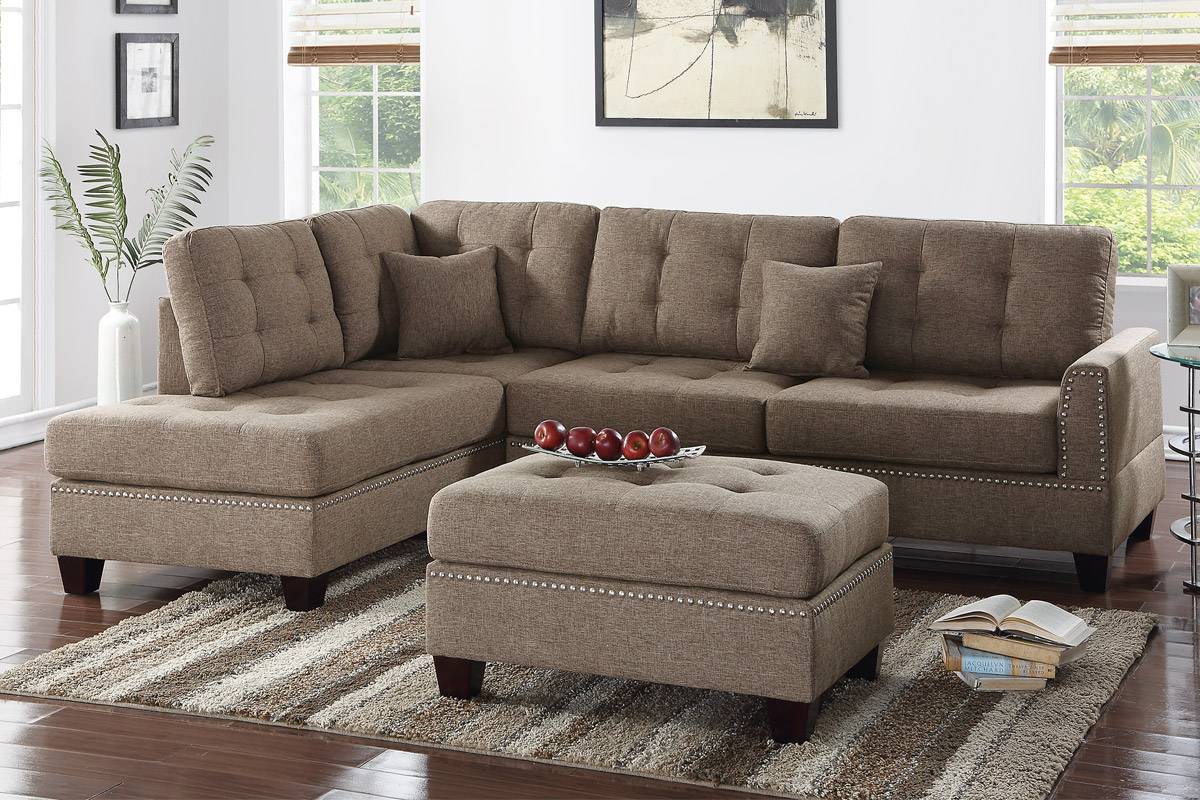 3-Pcs Sectional Sofa