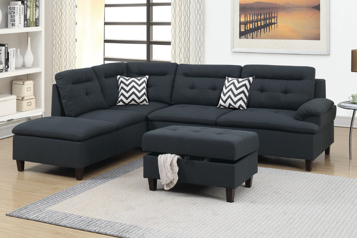 3-Pcs Sectional Set