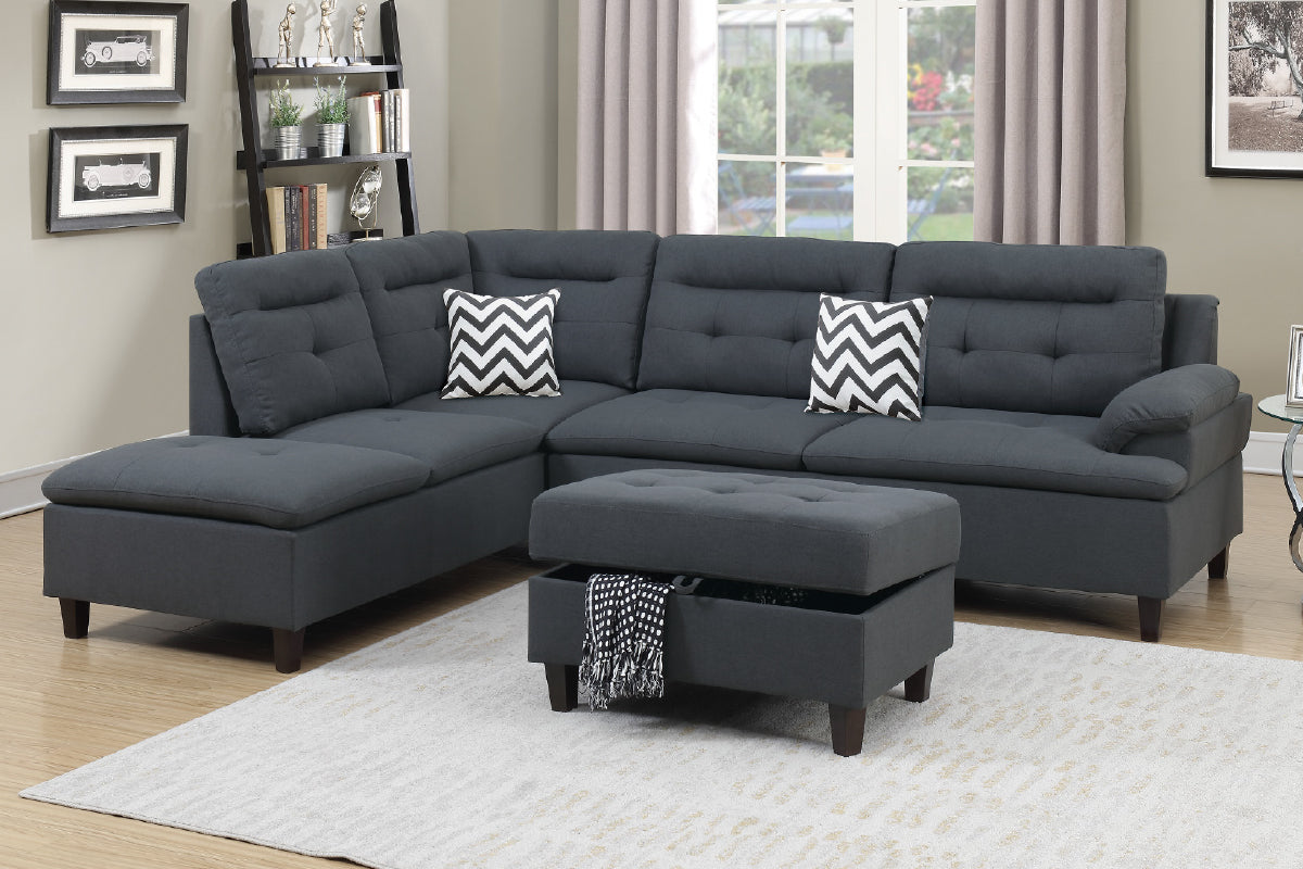 3-Pcs Sectional Set