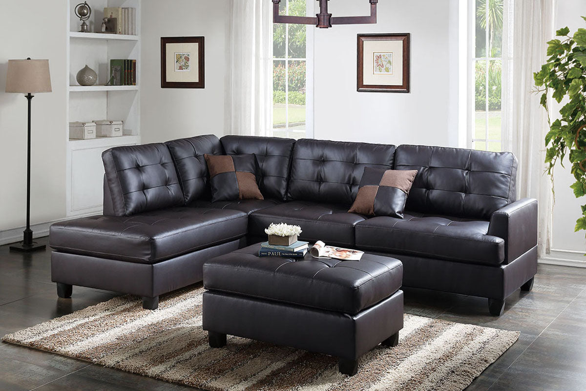 3-Pcs Sectional Sofa