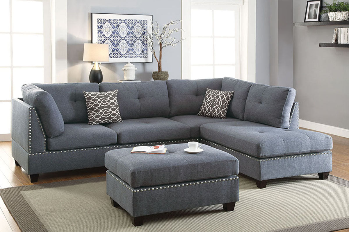 3-Pcs Sectional Sofa