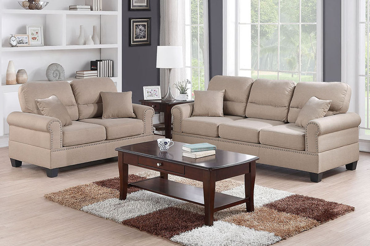 2-Pcs Sofa Set
