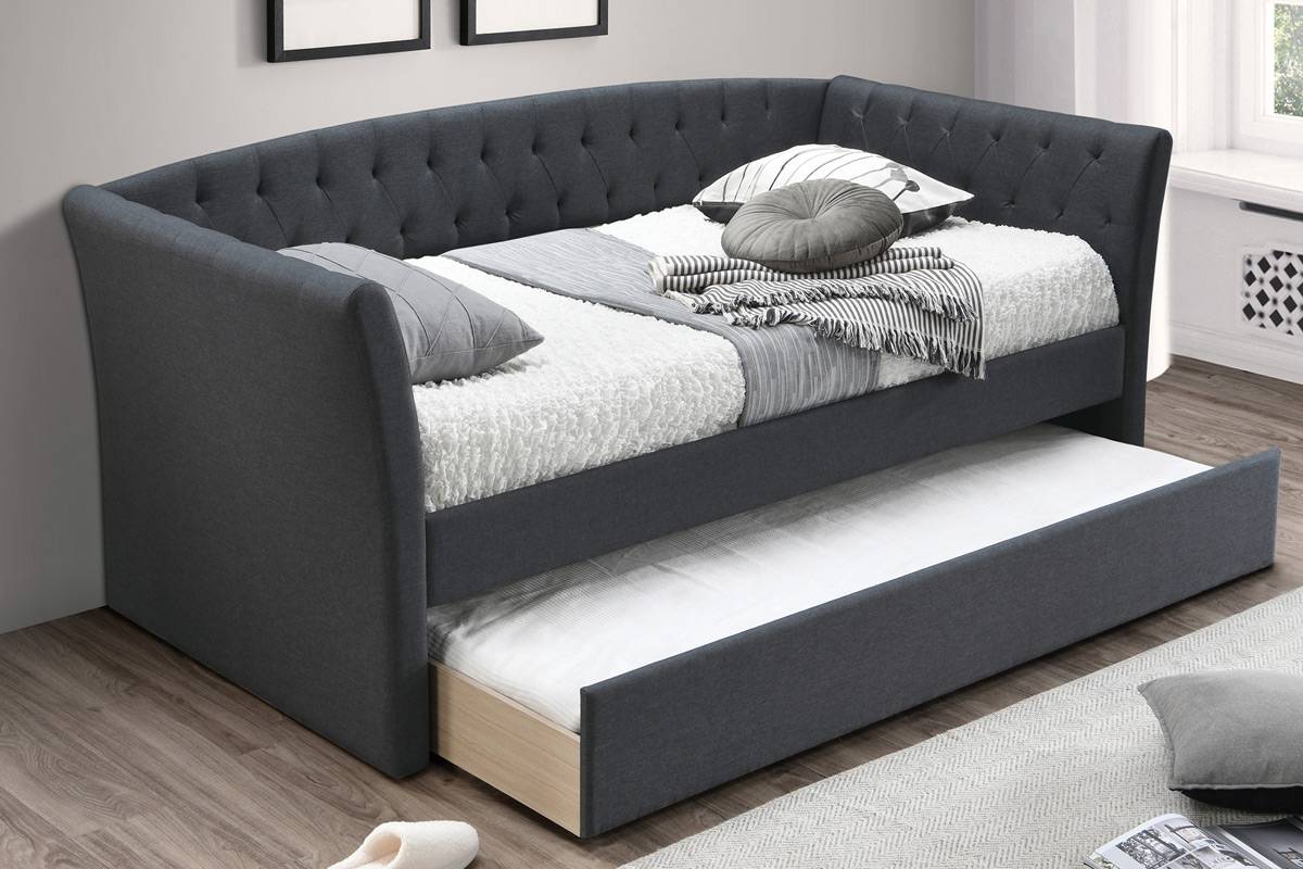 Day Bed With Slats +Trundle