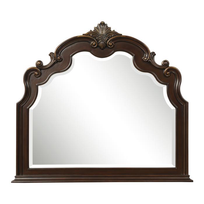 Antoinetta Mirror in Warm Cherry 1919-6