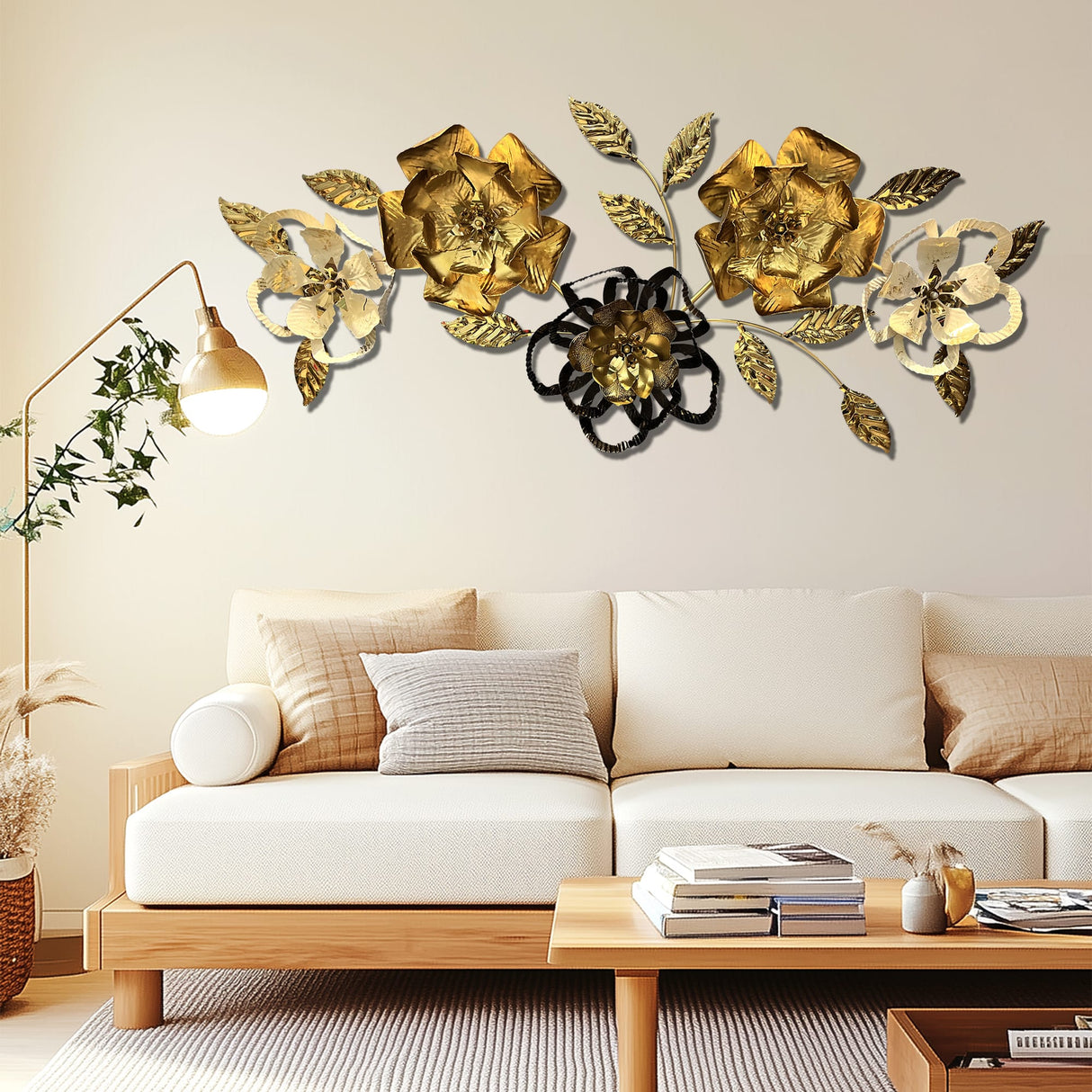 Metal Wall Art Decor Sculpture Design W208