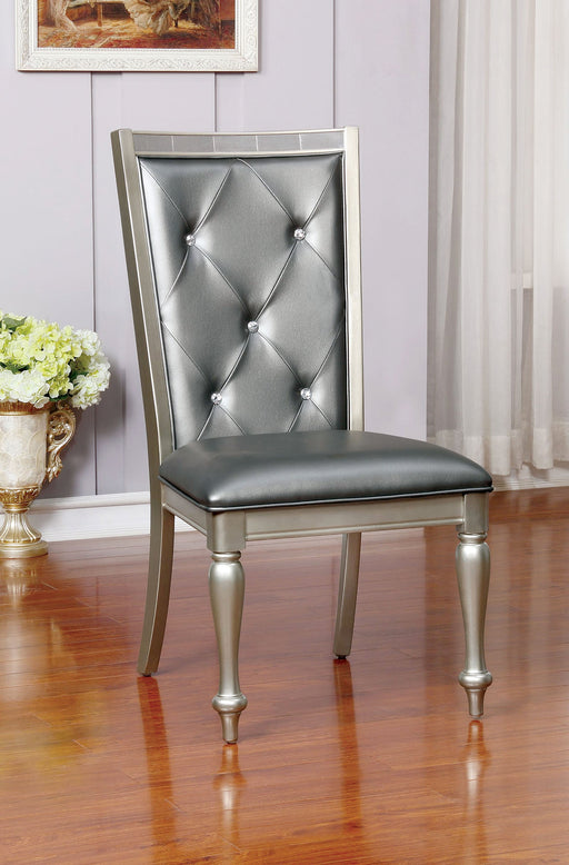 SARINA Silver Side Chair (2/CTN) image
