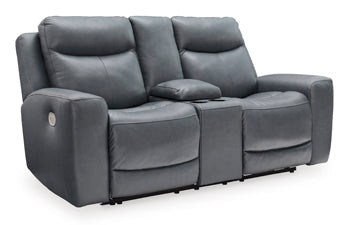 Mindanao Power Reclining Loveseat with Console Image