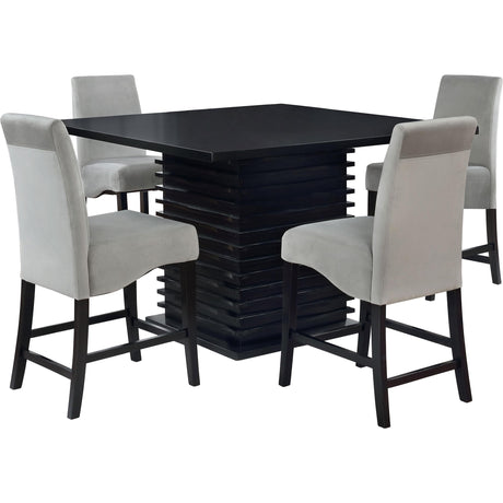  Coaster Furniture Stanton 102068 5 pc Counter Height Dining Set IMAGE 2
