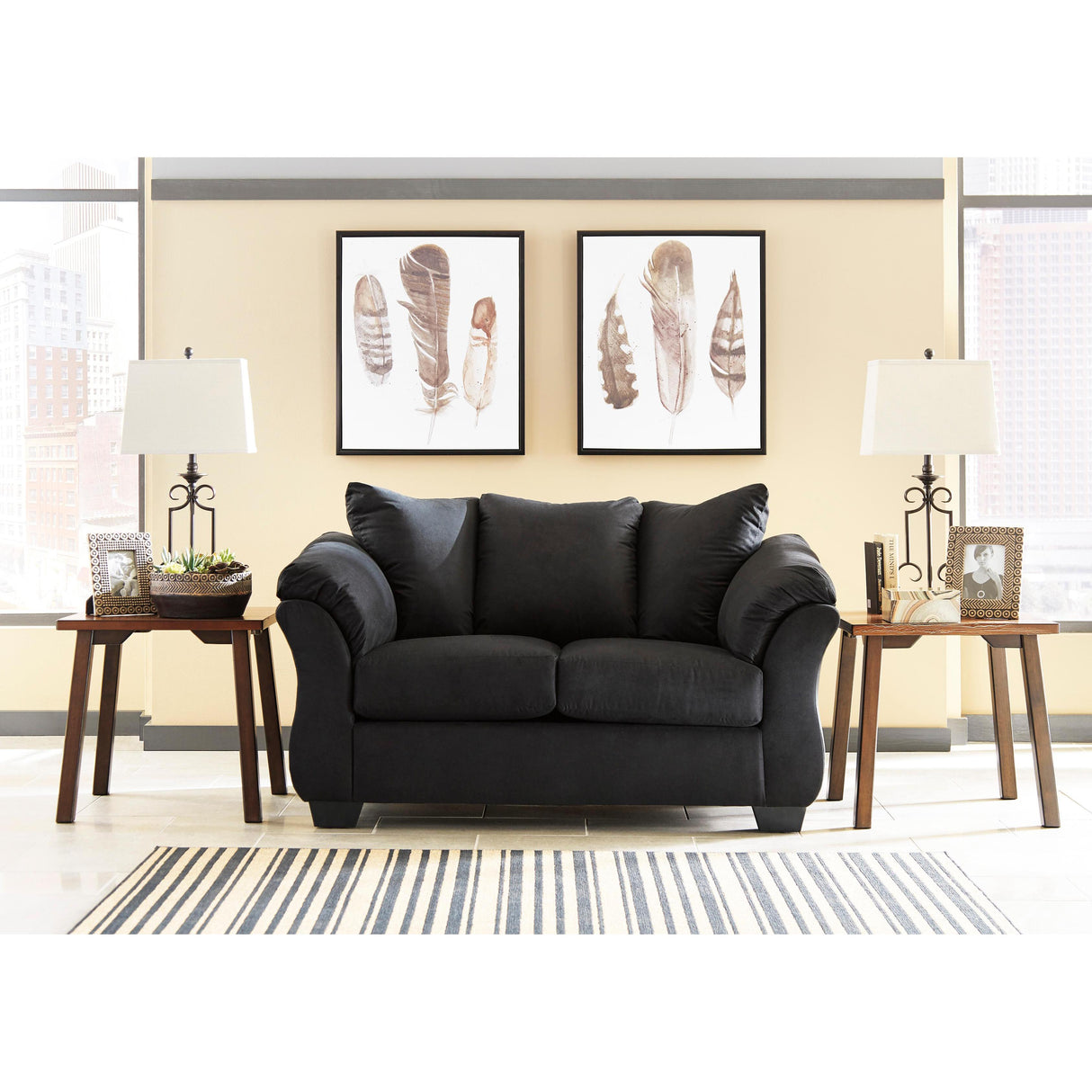  Signature Design by Ashley Darcy 75008U1 2 pc Living Room Set IMAGE 4