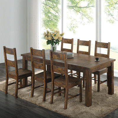  Coaster Furniture Coleman 107041 7 pc Dining Set IMAGE 1