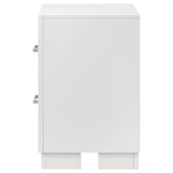  Coaster Furniture Jessica 202992 2-Drawer Nightstand - Snow White IMAGE 4