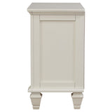  Coaster Furniture Sandy Beach 201302 3-Drawer Nightstand - Cream White IMAGE 4