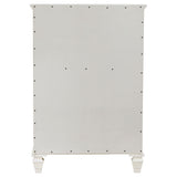  Coaster Furniture Sandy Beach 201305 5-Drawer Bedroom Chest - Cream White IMAGE 6