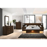  Coaster Furniture Jessica 200712 2-Drawer Nightstand - Cappuccino IMAGE 7