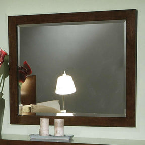  Coaster Furniture Jessica 200714 Dresser Mirror - Cappuccino IMAGE 1