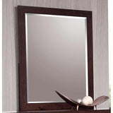  Coaster Furniture Jessica 200714 Dresser Mirror - Cappuccino IMAGE 2
