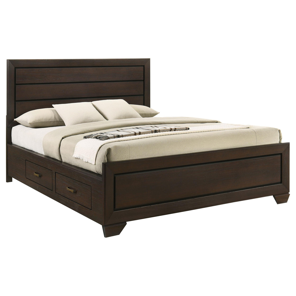  Coaster Furniture Kauffman 204390KW 6 pc California King Bedroom Set with Storage IMAGE 2