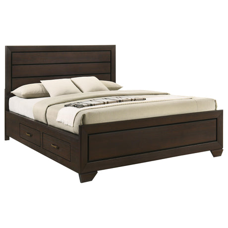  Coaster Furniture Kauffman 204390KW 6 pc California King Bedroom Set with Storage IMAGE 2
