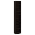  Coaster Furniture Eliam 800285 71-inch 9-shelf Bookcase - Cappuccino IMAGE 1