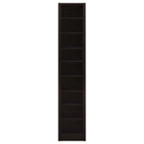  Coaster Furniture Eliam 800285 71-inch 9-shelf Bookcase - Cappuccino IMAGE 2