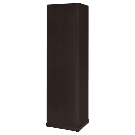  Coaster Furniture Alder 800270 71-inch 6-shelf Corner Bookcase - Cappuccino IMAGE 6