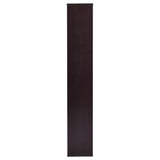  Coaster Furniture Theo 800264 71-inch 7-shelf Bookshelf - Cappuccino IMAGE 4