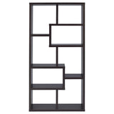 Coaster Furniture Theo 800264 71-inch 7-shelf Bookshelf - Cappuccino IMAGE 6