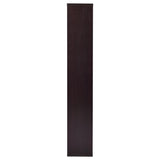  Coaster Furniture Theo 800264 71-inch 7-shelf Bookshelf - Cappuccino IMAGE 8