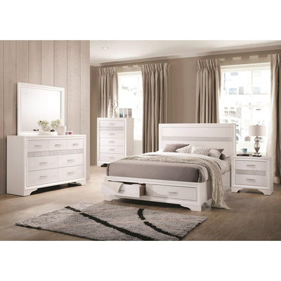  Coaster Furniture Miranda 205111KW 7 pc California King Storage Bedroom Set IMAGE 1