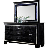  Furniture of America Bellanova CM7979BK 6 pc Queen Upholstered Panel Bedroom Set IMAGE 5