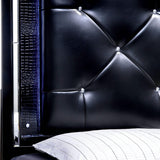  Furniture of America Bellanova CM7979BK 6 pc California King Upholstered Panel Bedroom Set IMAGE 3