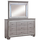  Furniture of America Bellanova CM7979SV 6 pc King Upholstered Panel Bedroom Set IMAGE 7